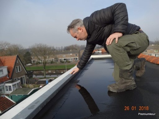 Inspectie van de dakbedekking