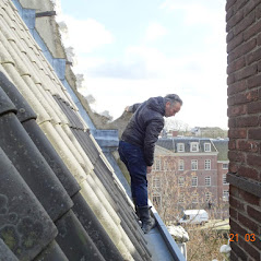 dak inspecteren van een monumentaal pand